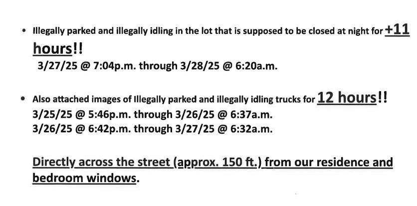 Email correspondence